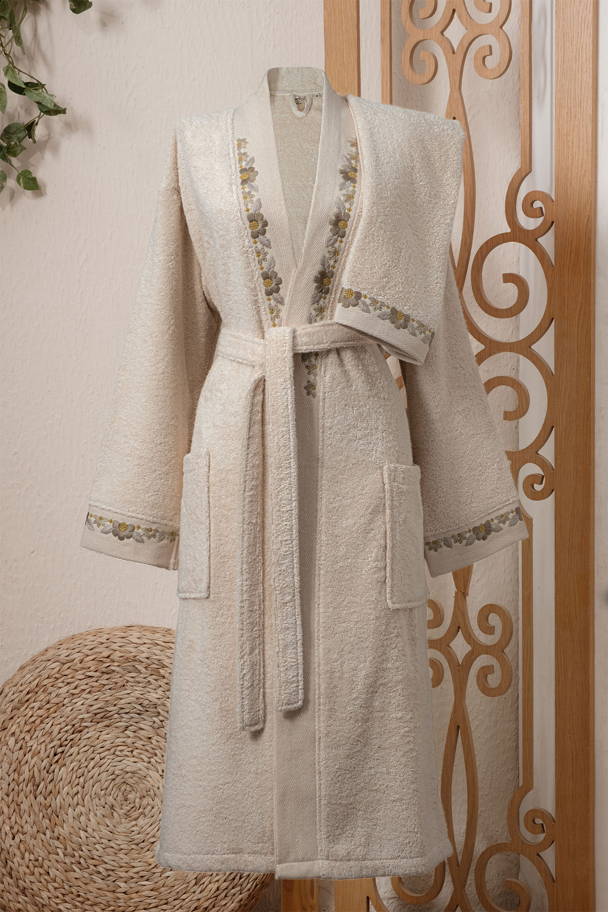 Arliva Bornoz Set Kimono Mona - Thumbnail