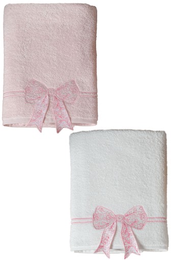 ARLİVA - Arliva El-Yüz Havlusu Bukle Nakışlı 50x85 3D Fiyonk