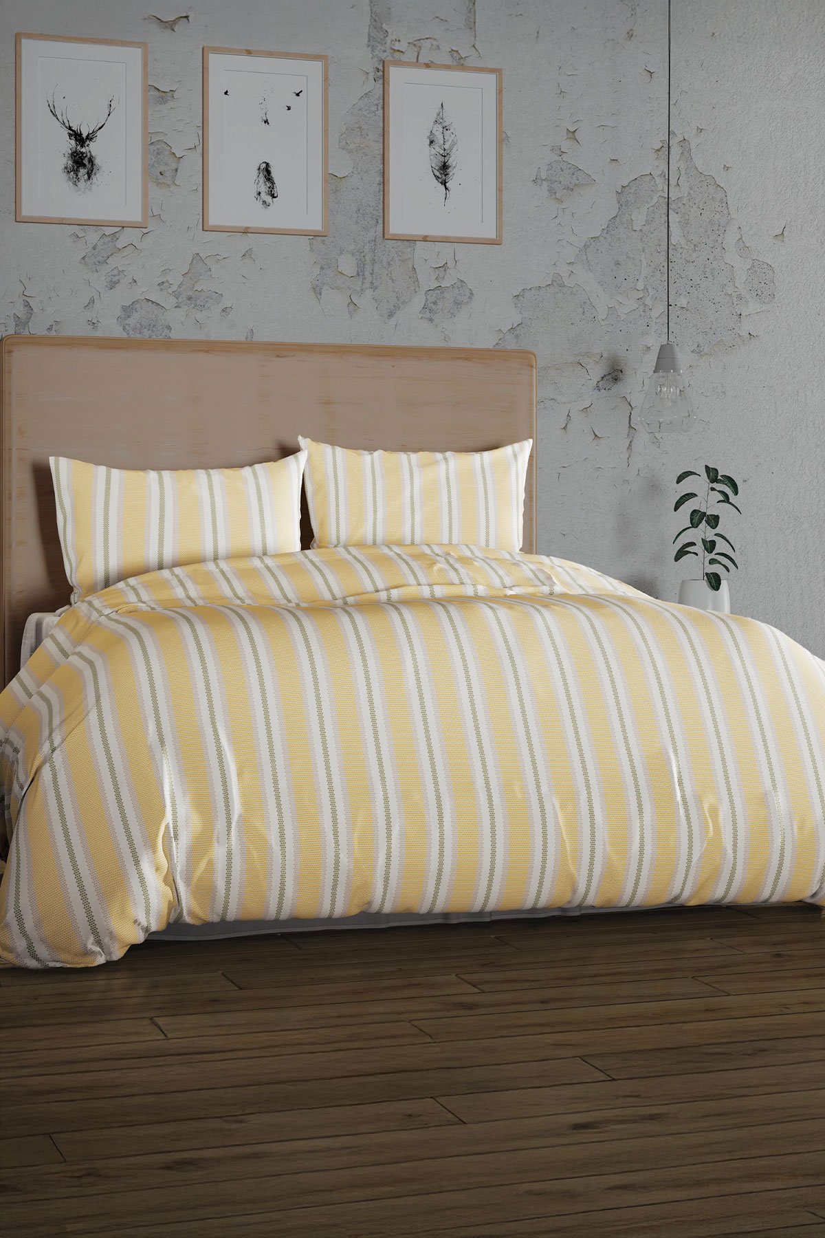 Arliva Nevresim Takımı Ranforce Çift Kişilik 200X220 - Thumbnail