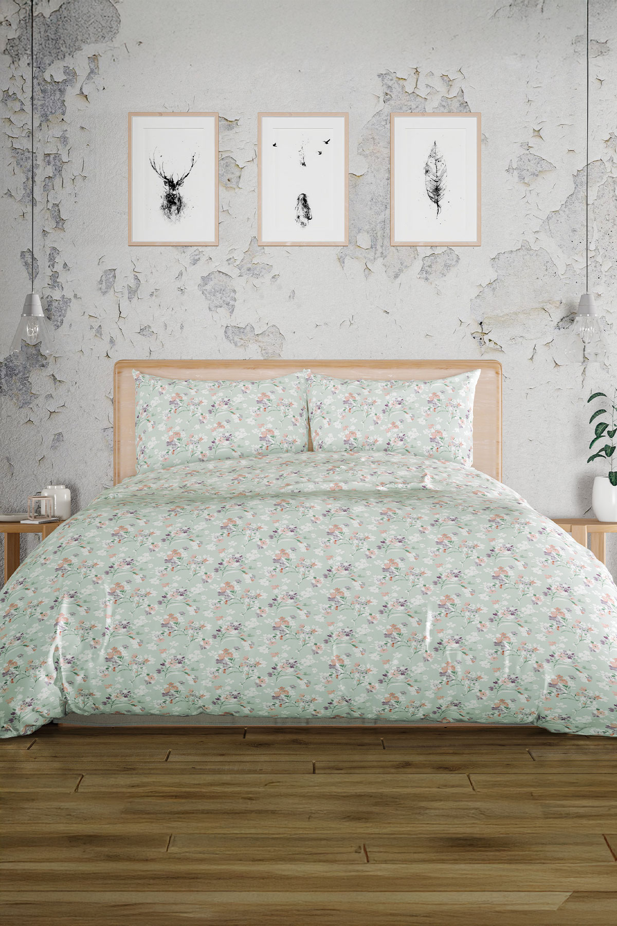 Arliva Nevresim Takımı Ranforce Tek Kişilik 160X220 - Thumbnail