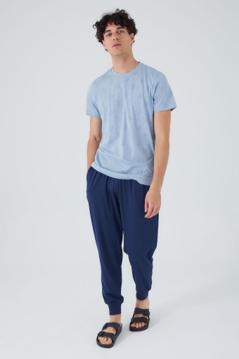 ARNETTA - Arnetta Erkek Kısa Kollu Pijama Takımı Süprem Aile Kombin - V2