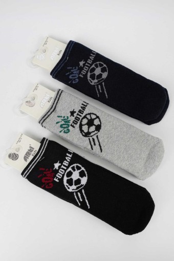 ARTI - Artı Erkek Çocuk Havlu Soket Çorap Ediz Pamuklu (1)