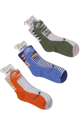 ARTI - Artı Erkek Çocuk Soket Çorap Arion 3D