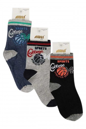 ARTI - Artı Erkek Çocuk Soket Çorap Damian