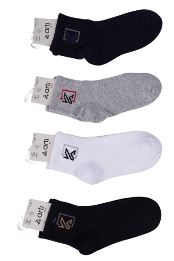 ARTI - Artı Erkek Çocuk Soket Çorap Merih - Asorti - 7-8 Yaş