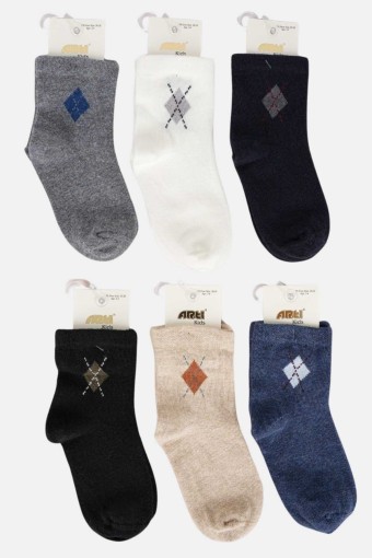 ARTI - Artı Erkek Çocuk Soket Çorap Pamuklu Lamont