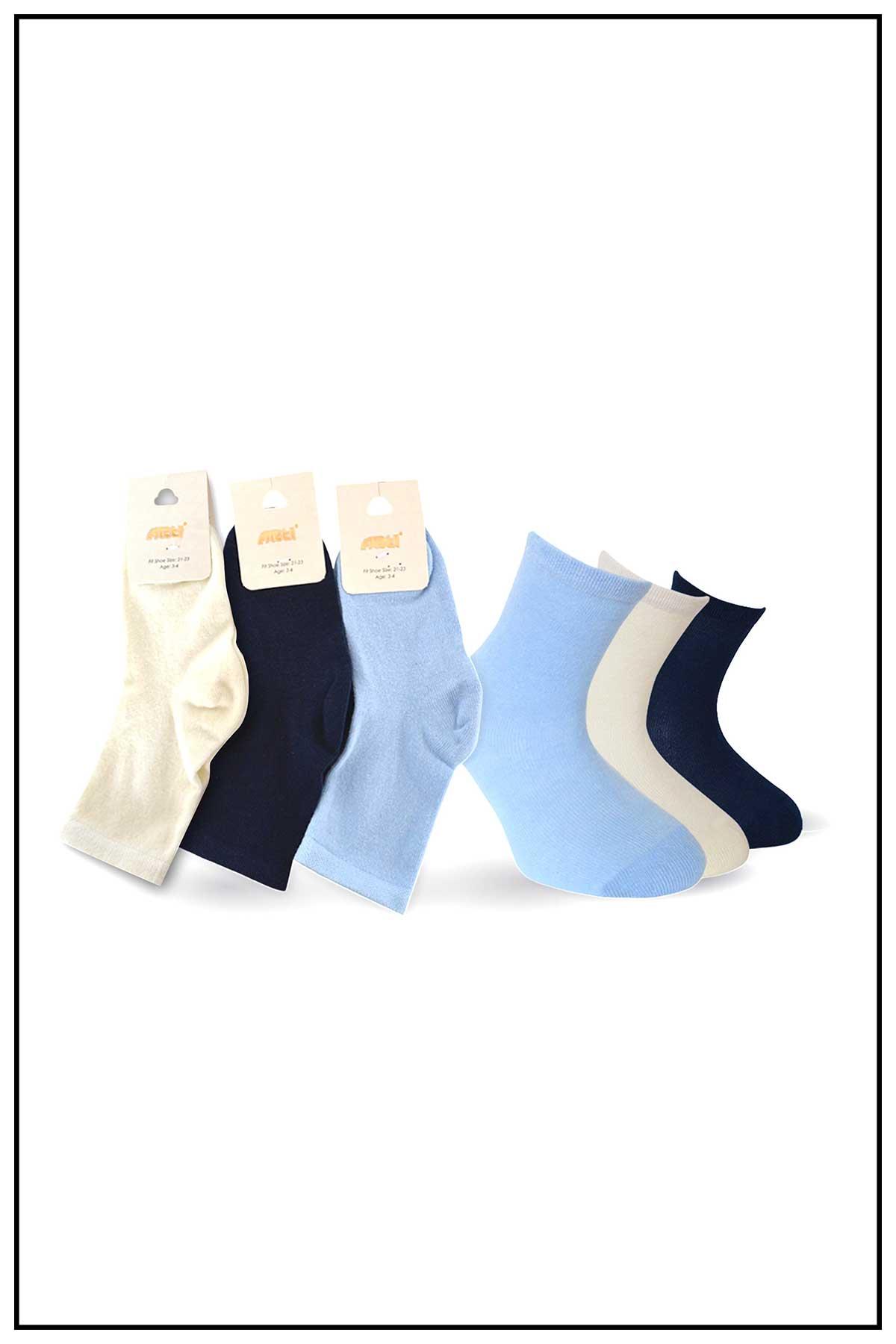 Artı Erkek Çocuk Soket Çorap Tiger - Asorti - 5 - Thumbnail