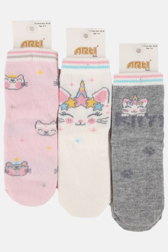 ARTI - Artı Kız Çocuk Kitata Soket Çorap (1)