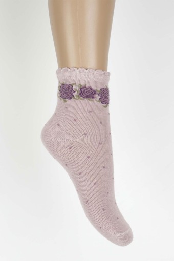 ARTI - Artı Kız Çocuk Noni Yarım Konç Çorap - Asorti - 3-4 Yaş