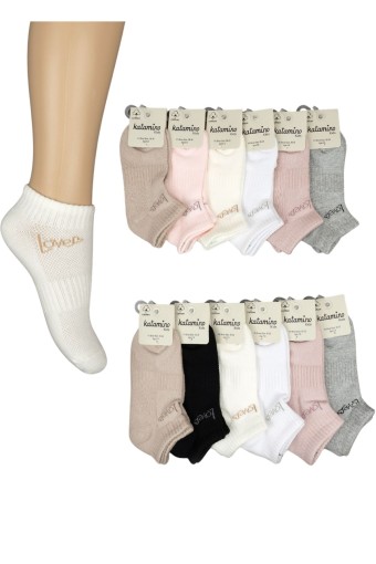 ARTI - Artı Kız Çocuk Patik Çorap Harison - Asorti - 11-12 Yaş