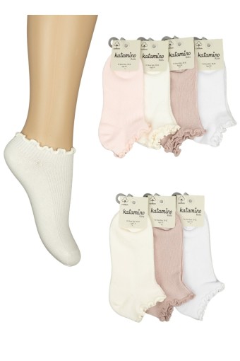 ARTI - Artı Kız Çocuk Patik Çorap Selenica - Asorti - 5-6 Yaş