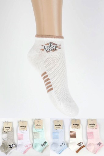 ARTI - Artı Kız Çocuk Patik Çorap Tegal