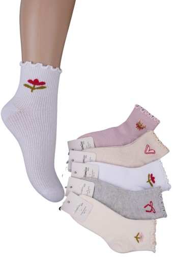 ARTI - Artı Kız Çocuk Soket Çorap Orlo