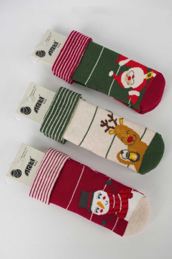 ARTI - Artı Unisex Bebek Havlu Soket Çorap Cesi Pamuklu