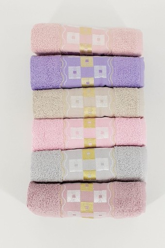 Durul Havlu - Arzu Havlu El-Yüz Havlusu Damla 50x90 (1)