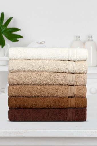 Durul Havlu - Arzu Havlu El-Yüz Havlusu Yağmur 50x90 Desen 1