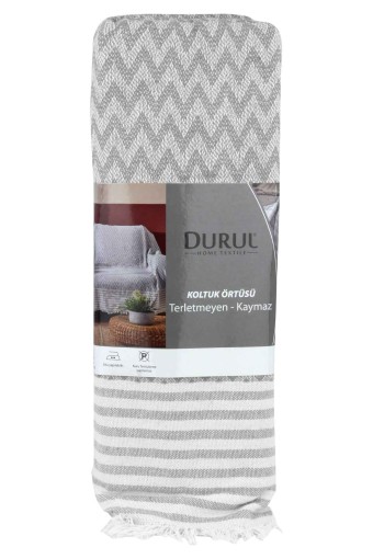Durul Havlu - Arzu Saçaklı Koltuk Örtüsü 180X220