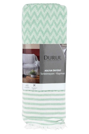 Durul Havlu - Arzu Saçaklı Koltuk Örtüsü 180X220 (1)