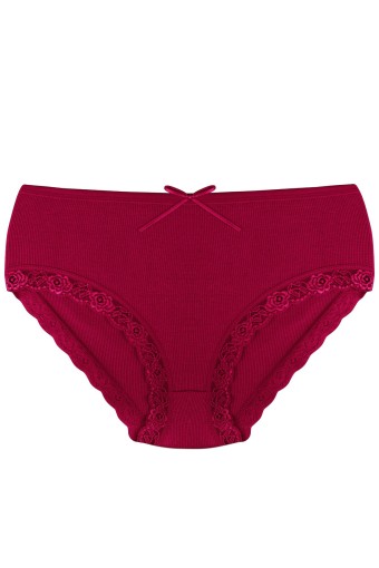 AYDOĞAN - Aydoğan Kadın Paça Dantelli Ribana Bato Külot