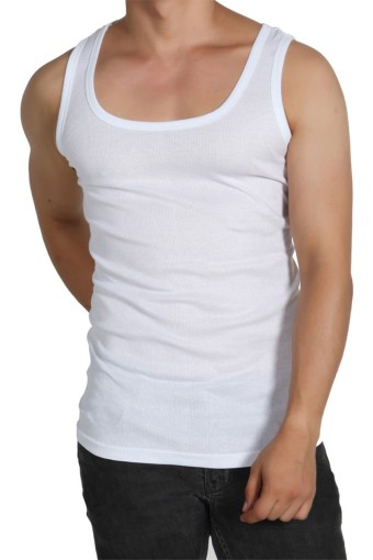 AYDOĞAN - Aydoğan Erkek Kalın Askılı Kaşkorse Atlet - Beyaz - XL