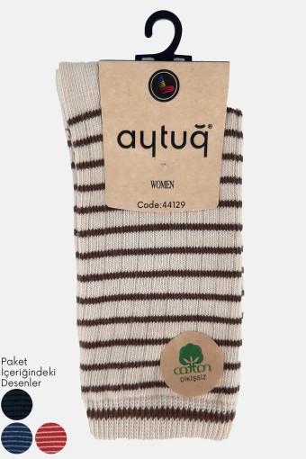 AYTUĞ - Aytuğ Kadın Dikişsiz Soket Çorap Pamuklu