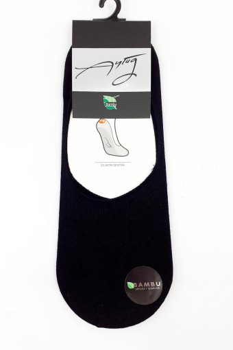 AYTUĞ - Aytuğ Erkek Babet Çorap Suba Bambu Dikişsiz Silikon Destekli Düz