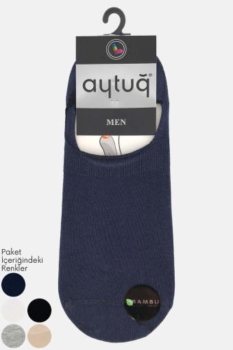 AYTUĞ - Aytuğ Erkek Babet Çorap Suba Bambu Düz (1)