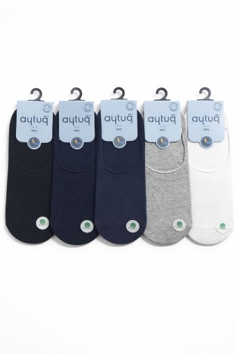 AYTUĞ - Aytuğ Erkek Babet Çorap Suba Pamuklu Business Silikon Destekli Düz