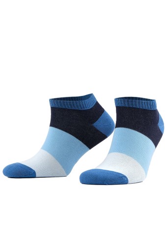 AYTUĞ - Aytuğ Erkek Desenli Renkli Patik Çorap Penye (1)