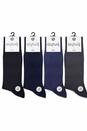AYTUĞ - Aytuğ Erkek Desenli Soket Çorap Bambu
