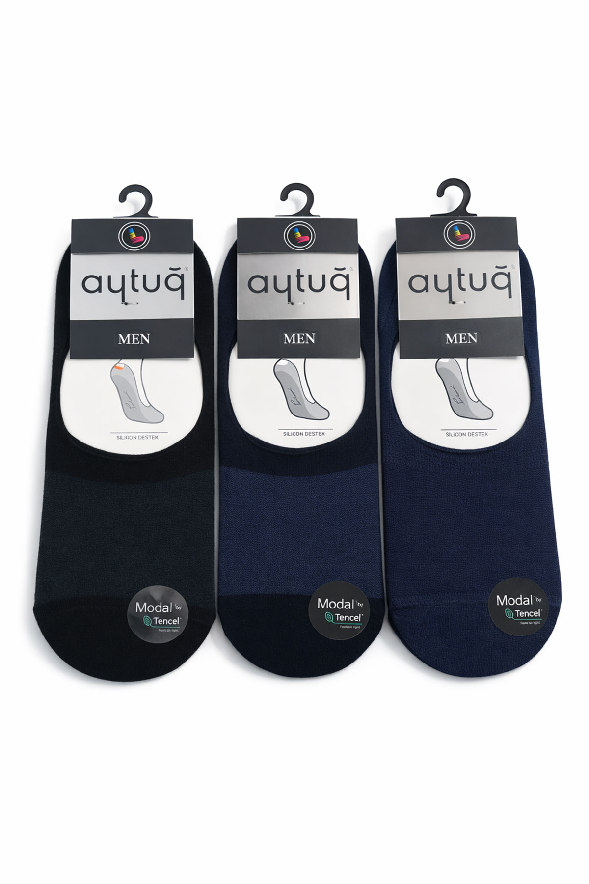 Aytuğ Erkek Babet Çorap Modal Tencel - Thumbnail