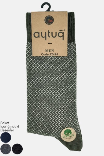 AYTUĞ - Aytuğ Erkek Dikişsiz Soket Çorap Pamuk