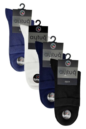 AYTUĞ - Aytuğ Erkek Dikişsiz Yarım Konç Çorap Penye (1)