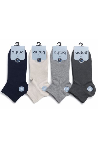 AYTUĞ - Aytuğ Erkek Patik Çorap Bambu Bilek Lastikli