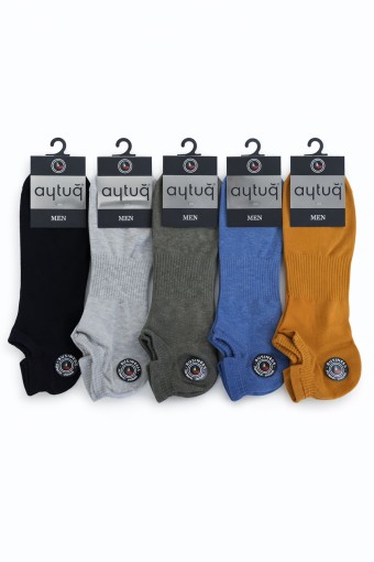 AYTUĞ - Aytuğ Erkek Patik Çorap Pamuk Lastikli (1)