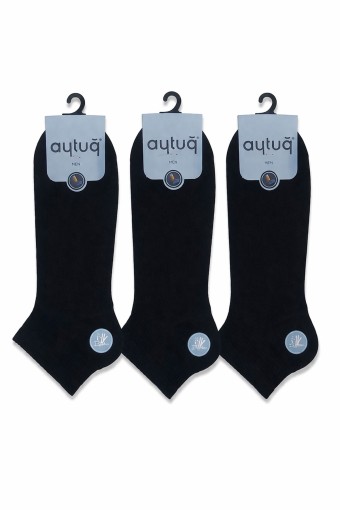 AYTUĞ - Aytuğ Erkek Patik Çorap Bambu Lastikli Desenli