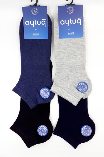 AYTUĞ - Aytuğ Erkek Patik Çorap Penye Düz