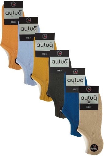 AYTUĞ - Aytuğ Erkek Penye Sneaker Çorap (1)