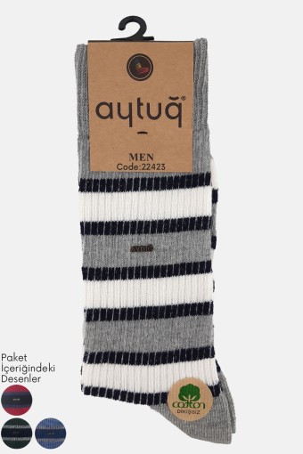 AYTUĞ - Aytuğ Erkek Dikişsiz Soket Çorap Pamuk