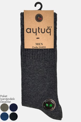 AYTUĞ - Aytuğ Erkek Soket Çorap Dikişsiz Pamuklu