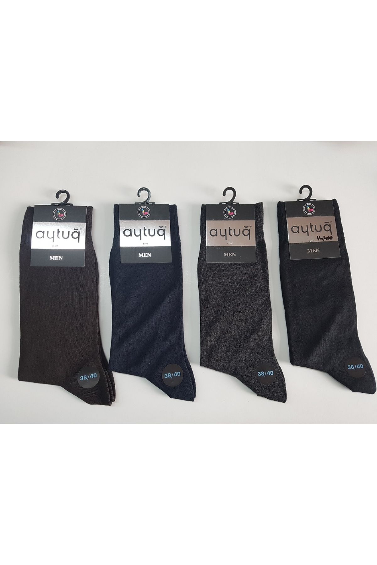 Aytuğ Erkek Soket Çorap Garson Bambu Dikişsiz Düz - Thumbnail