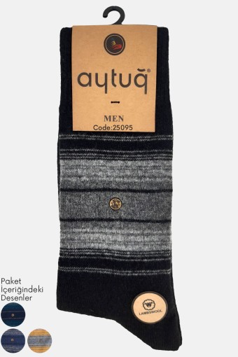 AYTUĞ - Aytuğ Erkek Soket Çorap Lambswool