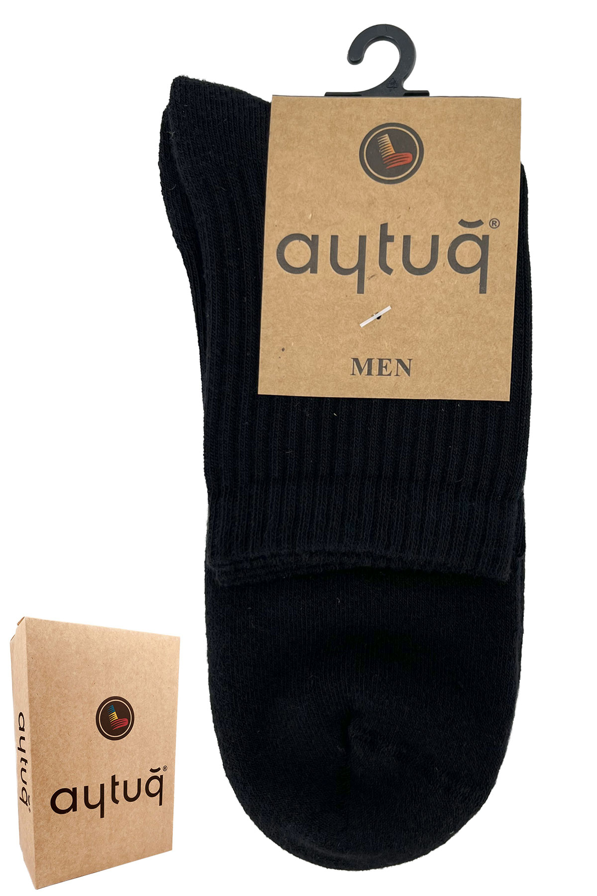 Aytuğ Erkek Yarım Konç Çorap Havlu - Thumbnail