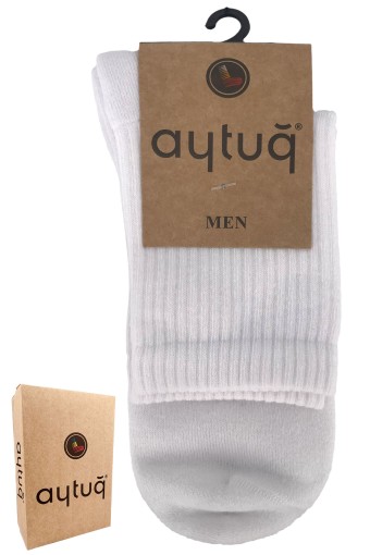 AYTUĞ - Aytuğ Erkek Yarım Konç Çorap Havlu