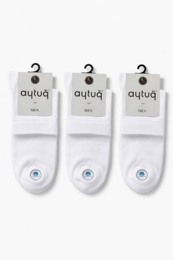 AYTUĞ - Aytuğ Erkek Yarım Konç Çorap Pamuklu Düz (1)