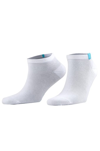 AYTUĞ - Aytuğ Erkek Yazı Desenli Patik Çorap Penye (1)