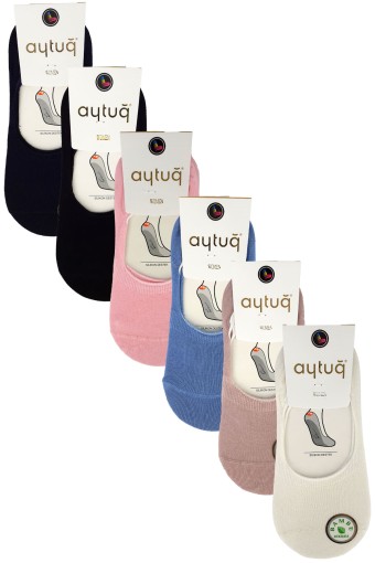 AYTUĞ - Aytuğ Kadın Düz Babet Çorap Bambu (1)