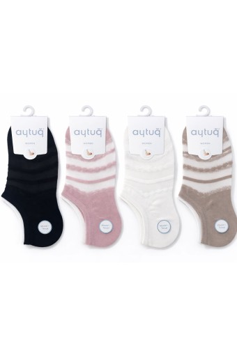 AYTUĞ - Aytuğ Kadın Babet Çorap Bambu Transparan
