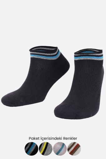 AYTUĞ - Aytuğ Kadın Dikişsiz Patik Çorap Bambu