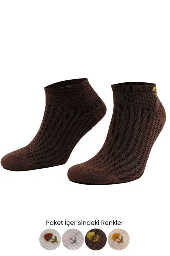 AYTUĞ - Aytuğ Kadın Dikişsiz Patik Çorap Bambu (1)